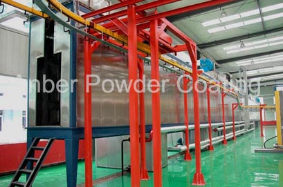 In-line spray washer system
